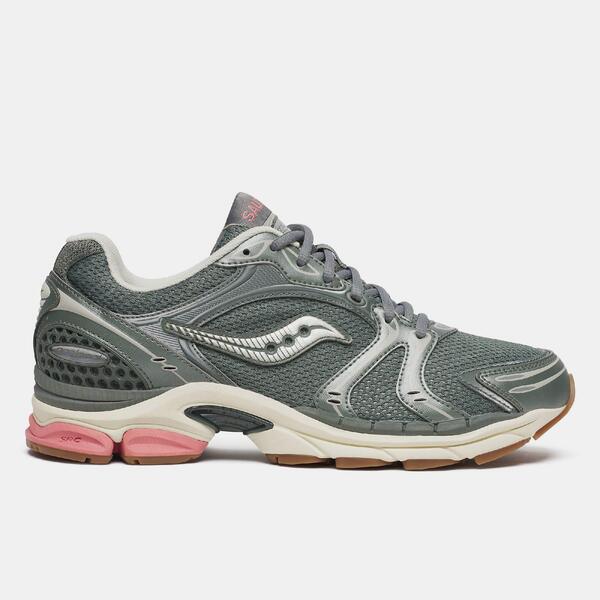サッカニー メンズ シューズ スニーカー Saucony Progrid Triumph 4 Running Shoe Grey Green 薄墨色