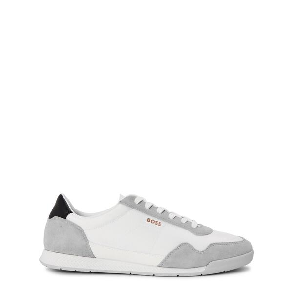 主任者 メンズ シューズ スニーカー Boss Men\u0027s Titanium SL Trainers White 白いこと
