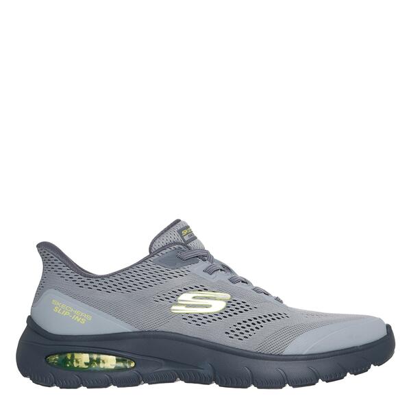 スケッチャーズ メンズ シューズ スニーカー Skechers Men'slip On Trainers Grey グレー|ReVida 店