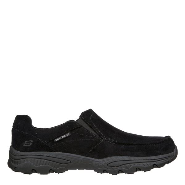 スケッチャーズ メンズ シューズ スニーカー Skechers Creston - Garvislip On Trainers Mens Black 黒いこと