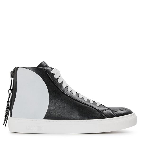 モスキーノ メンズ シューズ スニーカー Moschino Men\u0027s Courtrainers Black 黒いこと