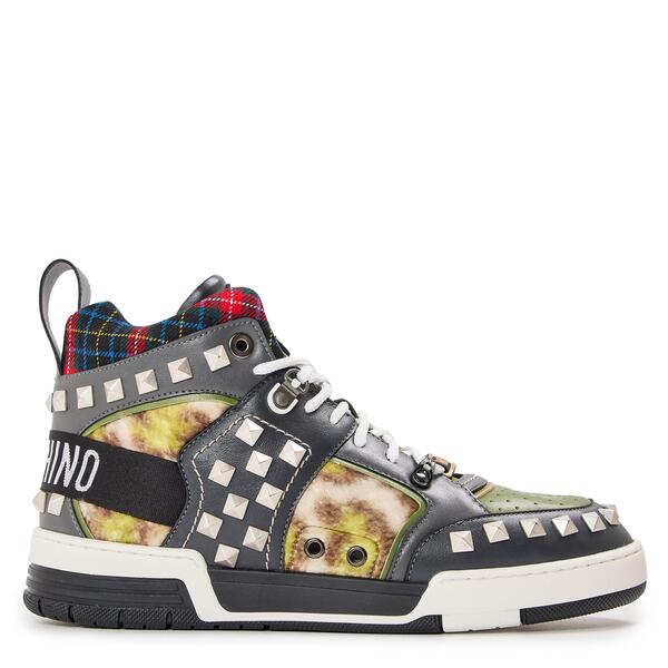 モスキーノ メンズ シューズ スニーカー Moschino Men\u0027s Courtrainers Multicoloured マルチ色合い