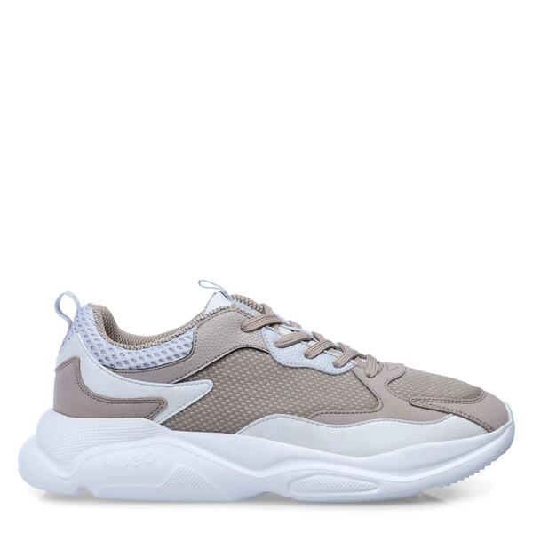 フューゴ メンズ シューズ スニーカー Hugo Men\u0027s Leon Runners Low-Top Trainers Medium Beige ベージュ
