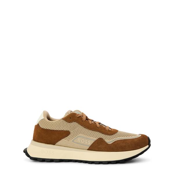 主任者 メンズ シューズ スニーカー Boss Jonah Runn Knsd 10260591 01 Low-Top Trainers Mens Open Brown 赤銅色