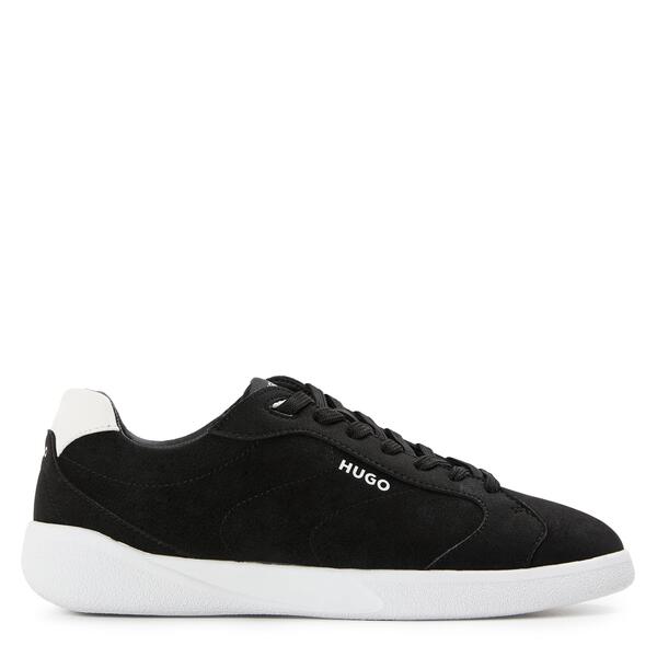 フューゴ メンズ シューズ スニーカー Hugo Men\u0027s Low-Top Trainers Black 黒いこと