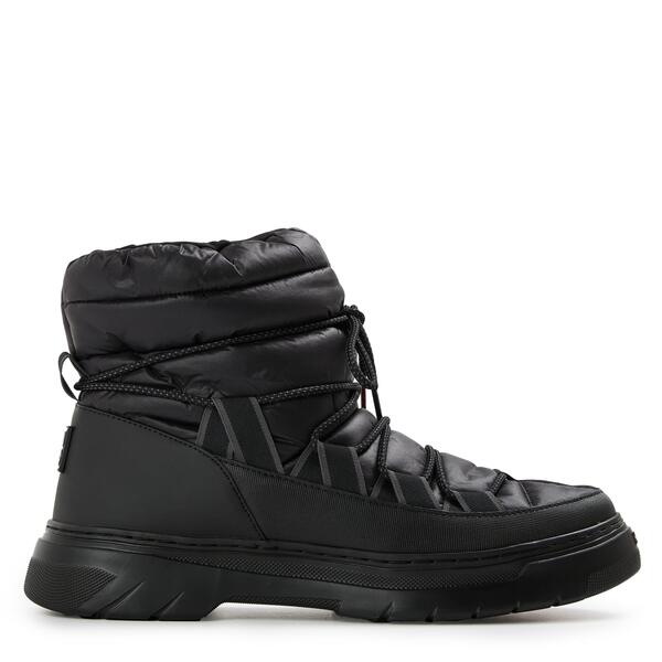 フューゴ メンズ シューズ スニーカー Hugo Men\u0027s High-Top Trainers Black 黒いこと