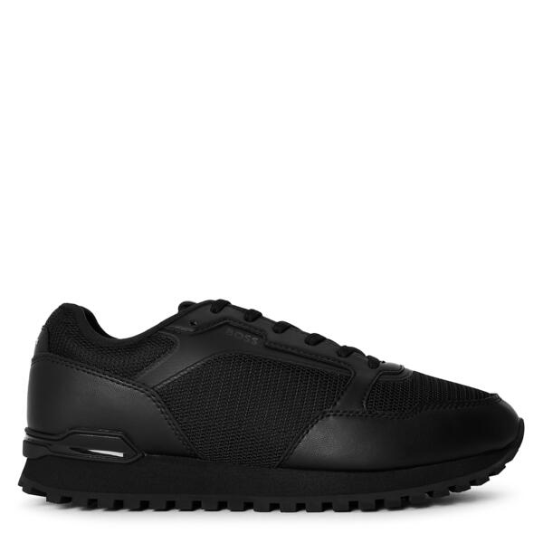 雇い主 メンズ シューズ スニーカー Boss Parkour-L Runn Methn 10277965 Low-Top Trainers Mens Black 黒いこと