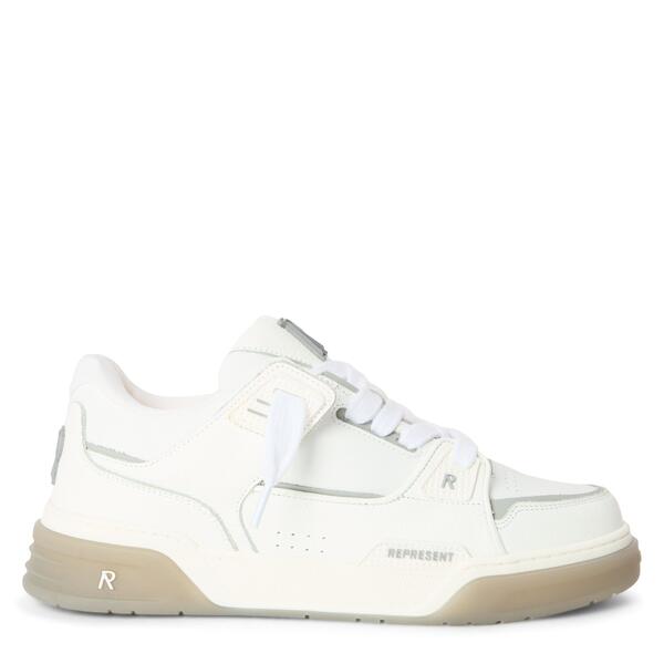 リプレゼント メンズ シューズ スニーカー Represent Men\u0027s Low-Top Trainers White/Grey 白いこと