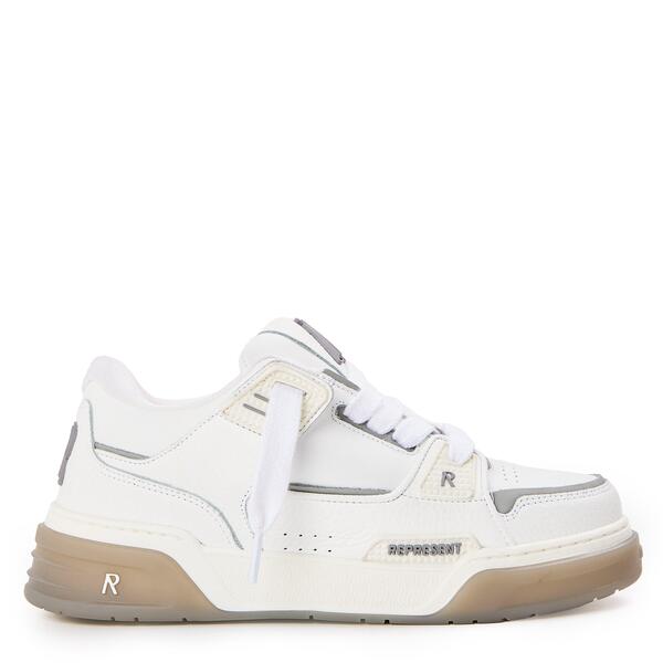 リプレゼント メンズ シューズ スニーカー Represent Men\u0027s Low-Top Trainers White/Grey 白いこと