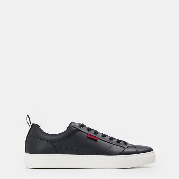 フューゴ メンズ シューズ スニーカー Hugo Men\u0027s Low-Top Trainers Dark Blue 青色