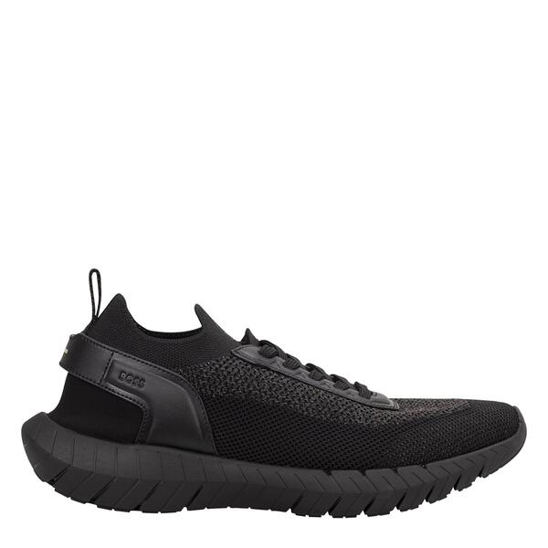 主任者 メンズ シューズ スニーカー Boss-Motion Knm 102779501 Black 005 黒いこと