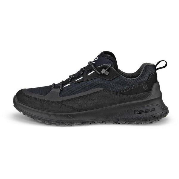 山びこ メンズ シューズ スニーカー Ecco Ult-Trn Black 黒いこと
