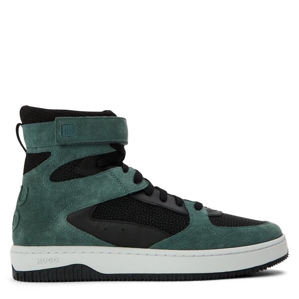 フューゴ メンズ シューズ スニーカー Hugo Men\u0027s Kilian Hito Ltmx Low-Top Trainers Black 黒いこと