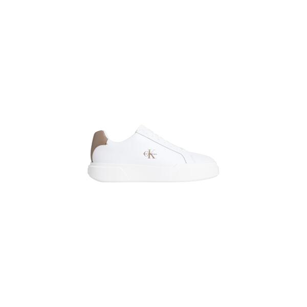 カルバンクライン メンズ シューズ スニーカー Calvin Klein Men\u0027s Low-Top Trainers Brt Wht/Des Tpe