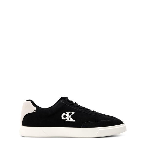 カルバンクライン メンズ シューズ スニーカー Calvin Klein Men\u0027s Low-Top Trainers Black/White 白いこと