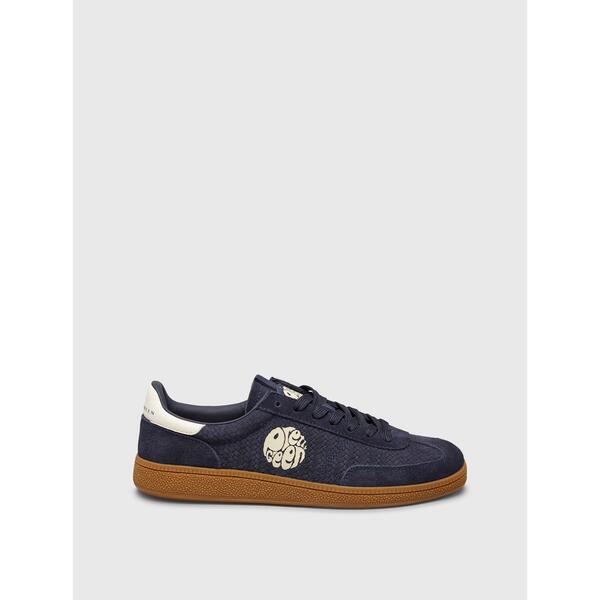 プレティグリーン メンズ シューズ スニーカー Pretty Green Men\u0027s Low-Top Trainers Navy 米国海軍