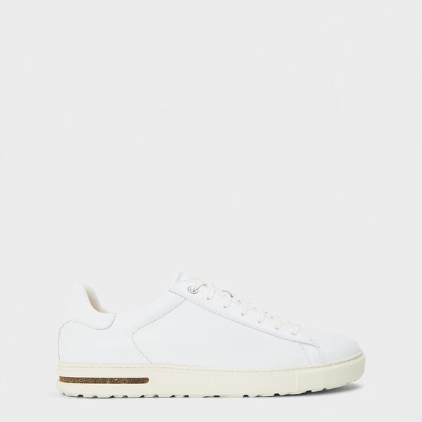 ビルケンシュトック メンズ シューズ スニーカー なめし革 Birkenstock Men\u0027s Leather Low-Top Trainers White 白いこと