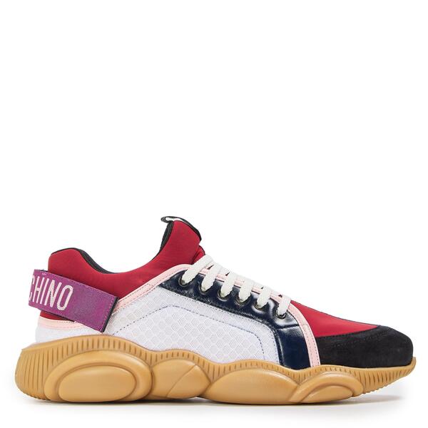 モスキーノ メンズ シューズ スニーカー Moschino Men\u0027s Low-Top Trainers White 白いこと