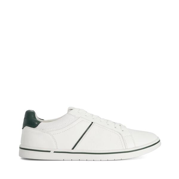 デューンロンドン メンズ シューズ スニーカー Dune London Men\u0027s Low-Top Trainers WHT/sYNTH