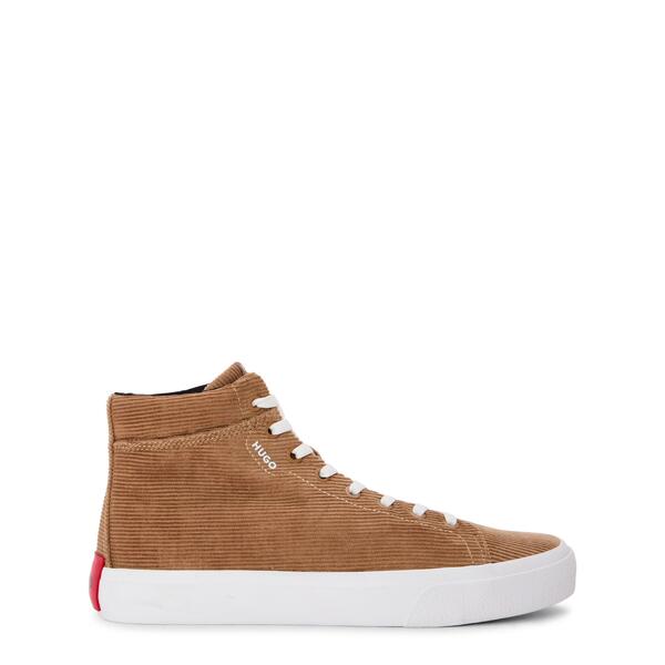 フューゴ メンズ シューズ スニーカー Hugo Men\u0027s Dyer Classic Low-Top Trainers Pastel Brown 赤銅色