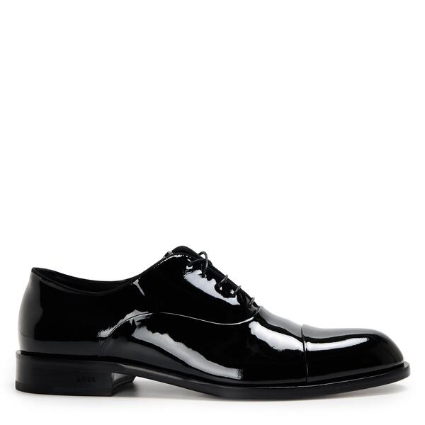 主任者 メンズ シューズ スニーカー Boss Men\u0027s Bruce Oxfr Pa Classic Low-Top Trainers Black 黒いこと