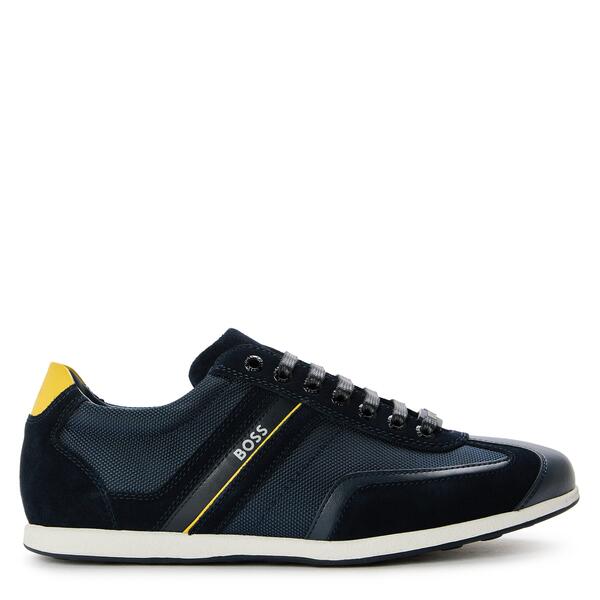 主任者 メンズ シューズ スニーカー Boss Men\u0027stiven Classic Low-Top Trainers Navy 米国海軍