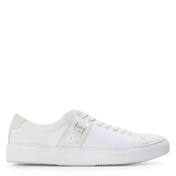 主任者 メンズ シューズ スニーカー Boss Men\u0027s Enlightenn Classic Low-Top Trainers White 白いこと
