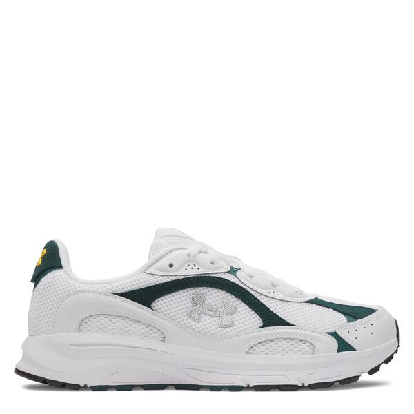 アンダーアーマー メンズ シューズ スニーカー Under Armour UA Tech Runner Whit/Green/Slvr 緑であること
