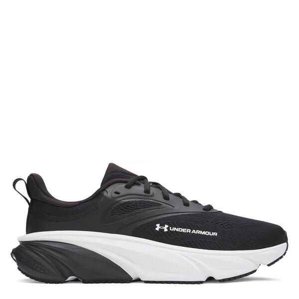 アンダーアーマー メンズ シューズ スニーカー Under Armour UA Charged+ Rogue 6 Black/White 白いこと