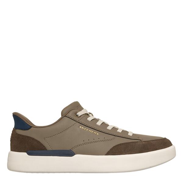 スケッチャーズ メンズ シューズ スニーカー Skechers Men\u0027s Casualow-Top Trainers Dark Taupe トープ