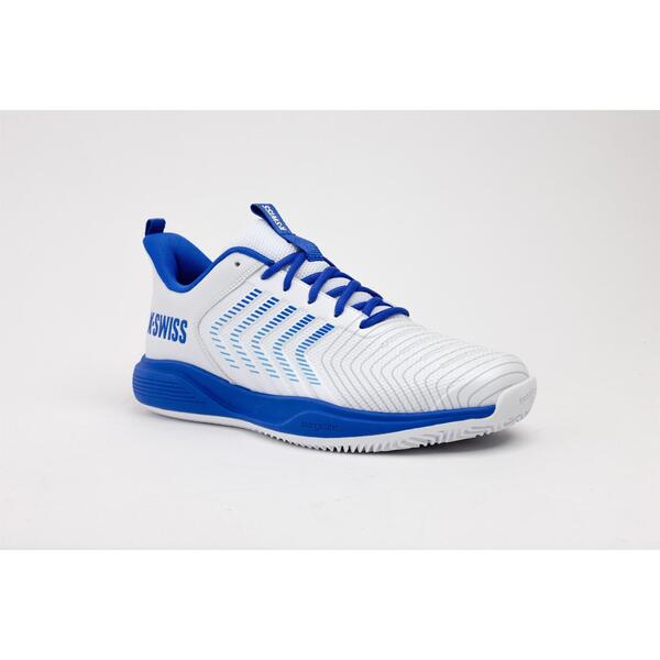 容れものイス メンズ シューズ スニーカー K-Swiss Men\u0027s U Shot Lite CL Tennishoes White/Blue 白いこと