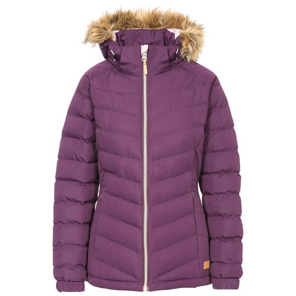 トレス通り手形 レディース アウター 上衣・上衣 パーカー Trespass Women\u0027s Trespass Padded Insulated Parka Potent Purple パープル