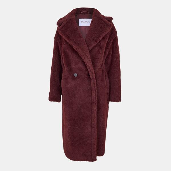 マックスマーラ レディース アウター ジャケット・ブルゾン コート Max Mara Women'soft Loose Fiteddy Coat Cherry｜ReVida 店