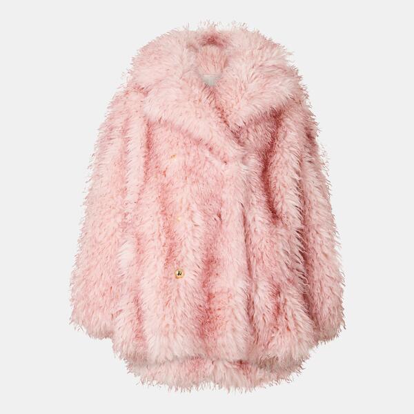ガニー レディース アウター 上衣・上衣 midi 厚地の外套 Ganni Women\u0027s Fur Midi Teddy Coat Mary Rose
