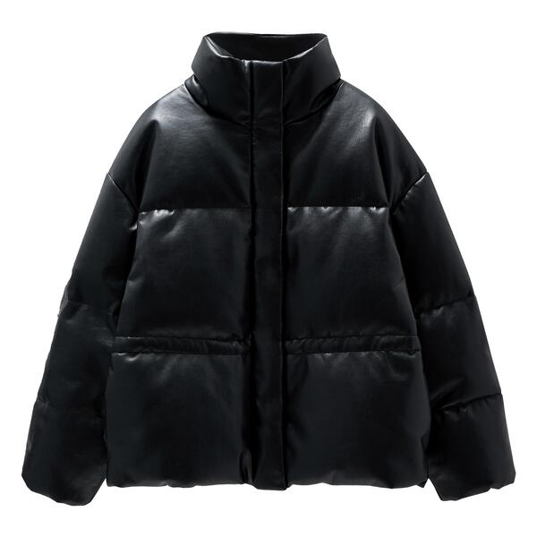 アニービン レディース アウター 上衣・上衣 Anine Bing Womens Oslo Puffer BLACK 黒いこと