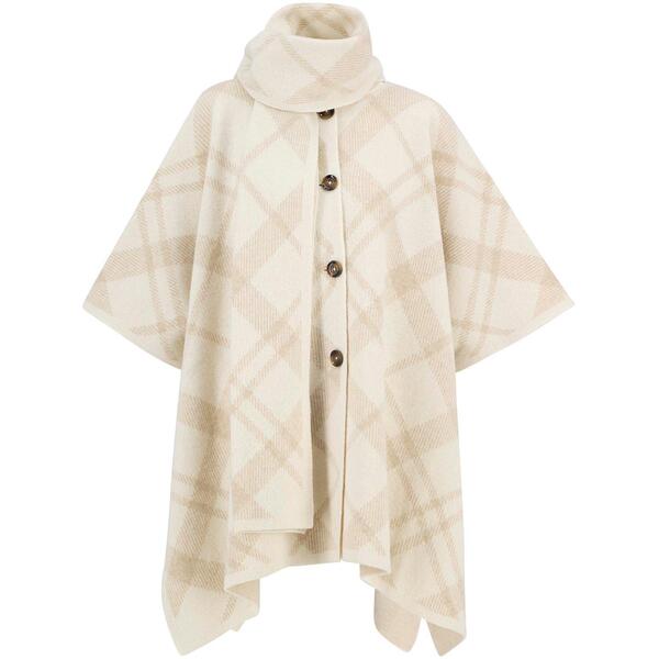 バブアー レディース アウター 上衣・上衣 ケープひな形 旗がしら ケープ Barbour Womens Vienna Cape Multi マルチ色つや