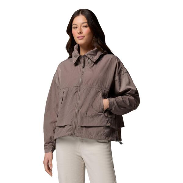 コロンビア レディース アウター 上衣・上衣 Columbia Paracutie II Windbreaker Iron
