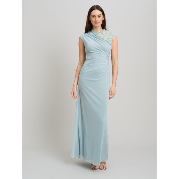 ジーナバッコーニ レディース トップス 衣装 スピード競技 マキシ Gina Bacconi Carter Lace Detail Maxi Dressage サルヴィア