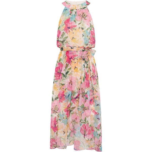 ジーナバッコーニ レディース トップス 衣装 シフォン Gina Bacconi Beatrice Lurex Chiffon Dress Multi マルチ色合い