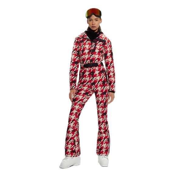 元締め レディース アウター 上衣・上衣 Boss Women\u0027s Moisture Wicking Tailored Fit Ski Suits Red 赤いこと