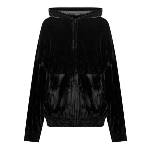 バレンシアガ レディース アウター 上衣・上衣 スポーツジャケット Balenciaga Women\u0027structured Tailored Blazer Black 黒いこと