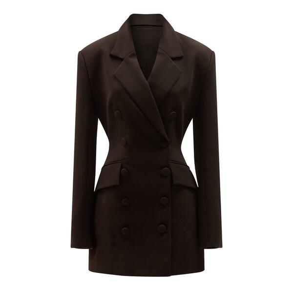 赤ちょうちん点点 レディース トップス 衣装 ミニ スポーツジャケット Bardot Women\u0027serra Hourglass Mini Long Sleeve Blazer Dress Black 黒いこと