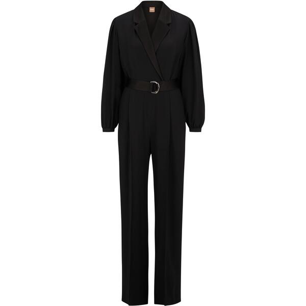 主任者 レディース トップス 衣装 Boss Women\u0027s Duxea Wrap Dress Black 黒いこと