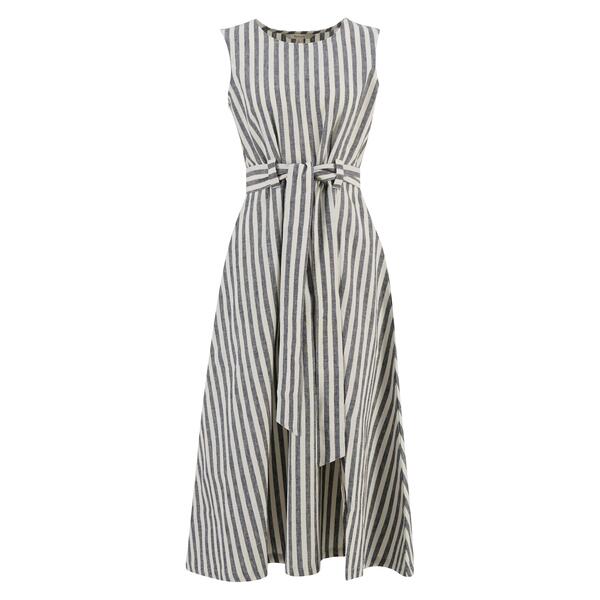 バブアー レディース トップス 衣裳 MIDI Barbour Womens Inez Midi Dress Dark Navy 米国海軍