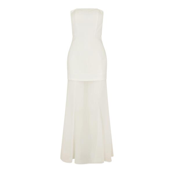 ジャーロ レディース トップス 衣装 マキシ Jarlo Women\u0027s Maxi Dress Ivory 象牙色