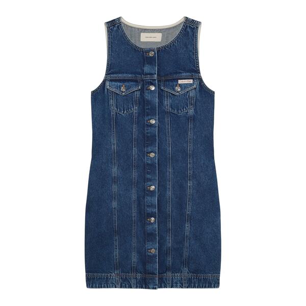 カルバンクライン レディース トップス 衣装 ミニ Calvin Klein Jeans Women\u0027s Mini Dress Madden Blue 青色