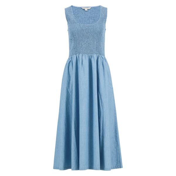 バブアー レディース トップス 衣装 A 生産ライン Barbour Women\u0027s A Line Dress Chambray