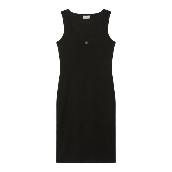 カルバンクライン レディース トップス ワンピース ミニ Calvin Klein Jeans Women's Mini Dress Black ブラック|ReVida 店