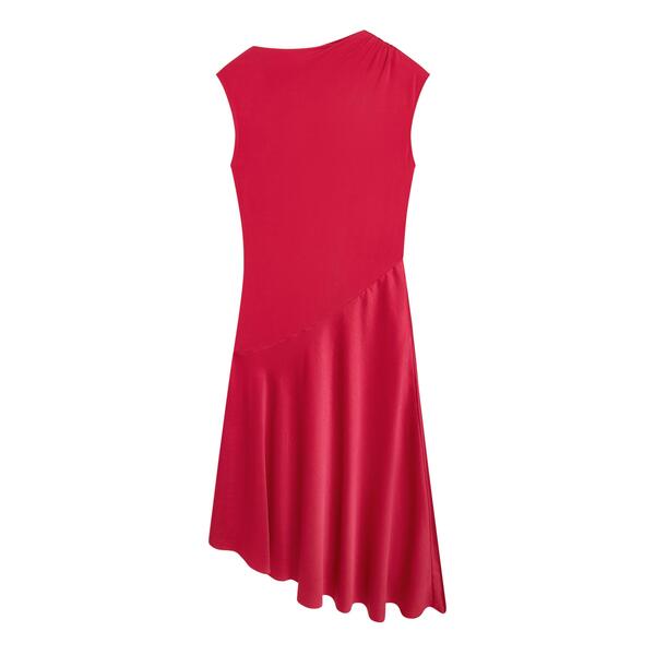 テッドベーカー レディース トップス 衣装 非対称 MIDI 繻子 Ted Baker Ted Baker Asymmetric Satin Panel Midi Dress Brt-Pink サクラ色