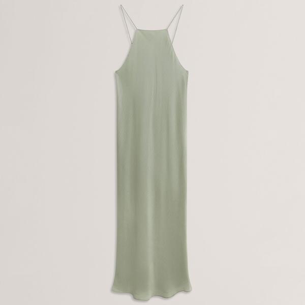 テッドベーカー レディース トップス 衣装 MIDI ホルター Ted Baker Ted Baker Halter Neck Midi Dress Lt-Green 緑であること